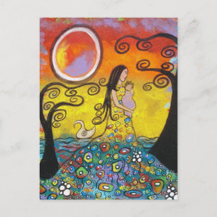 When I Held Her, Everything Was Different Postcard