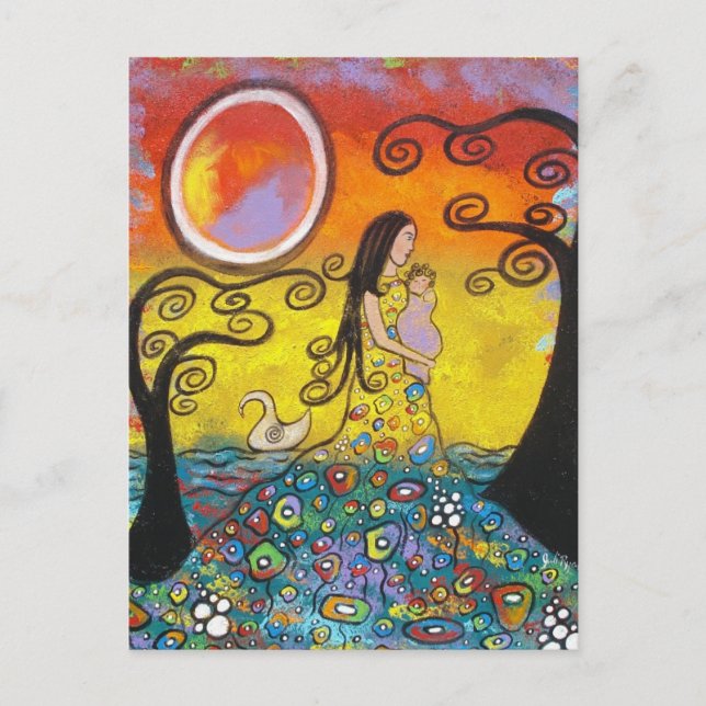 When I Held Her, Everything Was Different Postcard (Front)