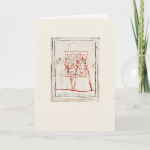 When I look at you, what I see is me Card