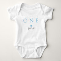 When I wake up I'll be ONE, First Birthday outfit
