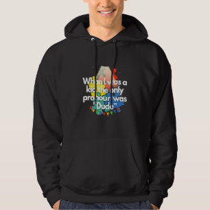 When I Was a Kid Hoodie