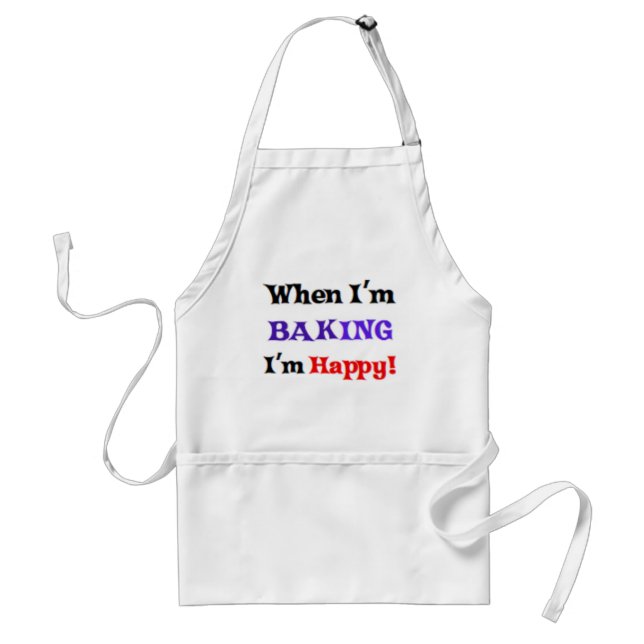 when i'm baking standard apron (Front)
