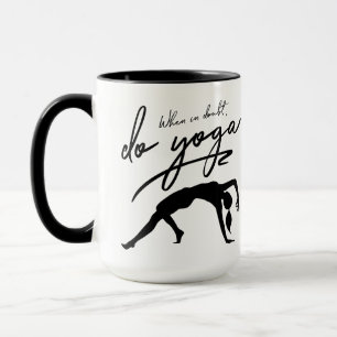 When In Doubt, Do Yoga Mug