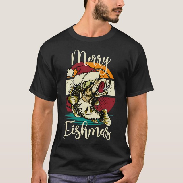 when in doubt,fish. fishing T-Shirt (Front)