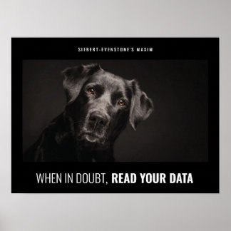 When in doubt poster