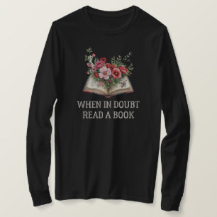 When In Doubt Read A Book   English Teacher Funny T-Shirt