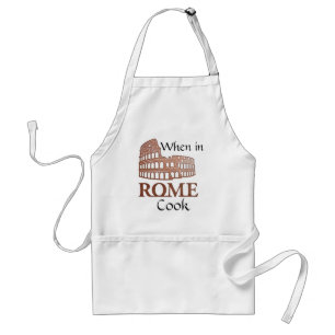 When In Rome Cook Apron