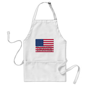 When It Comes To Politics Standard Apron