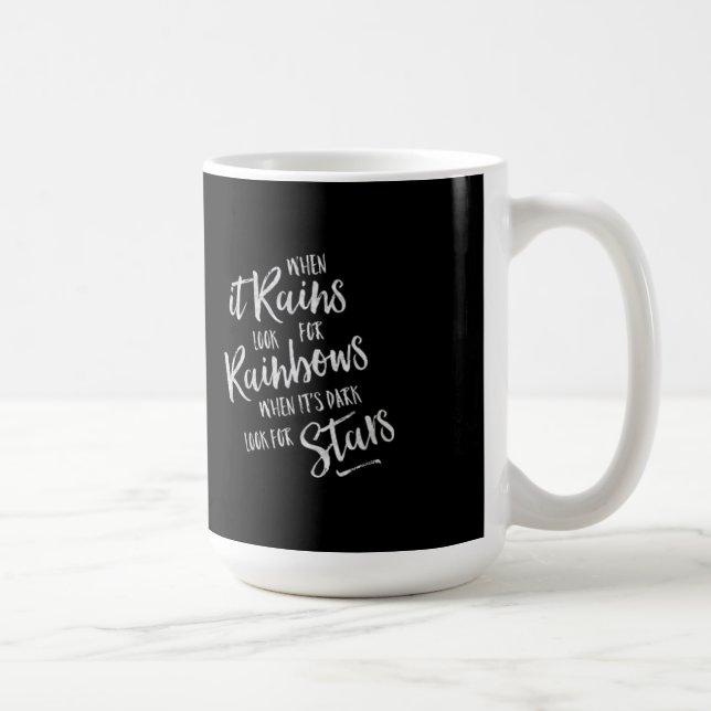 When It Rains - Inspirational Mug (Right)