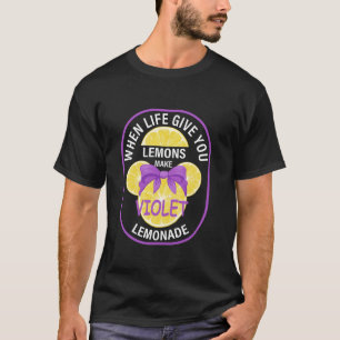 When Life Give You Lemons Make Violet Lemonade App T-Shirt