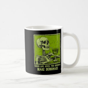 When Life Gives Demons Make Demonade Funny Meme Coffee Mug