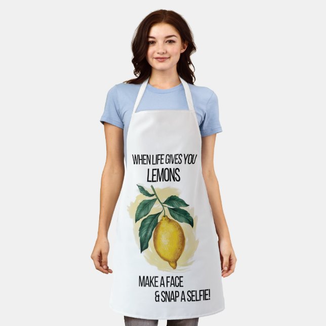 When Life Gives You Lemons  Apron (Worn)