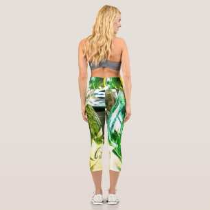 When life gives you lemons  capri leggings