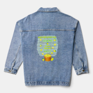 When life gives you lemons, funny, unique jacket