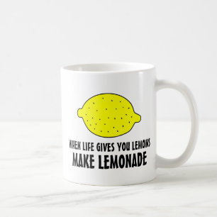 When life gives you lemons make lemonade mug