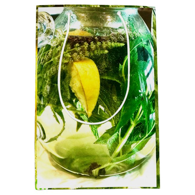 When life gives you lemons medium gift bag (Front)