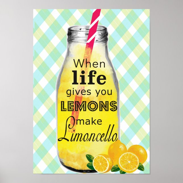 When life gives you lemons poster (Front)