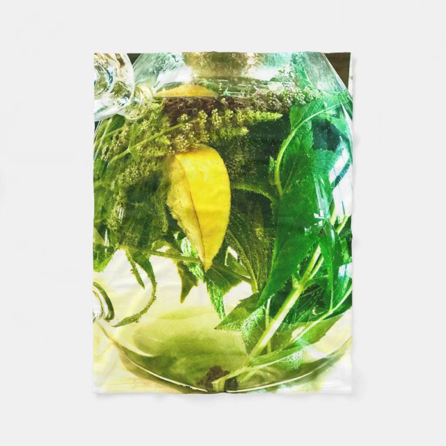 When life gives you lemons socks fleece blanket (Front)