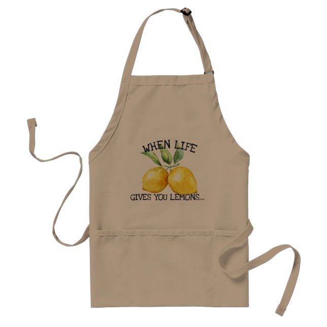 When Life Gives you Lemons Standard Apron (Front)
