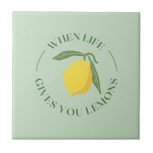 When Life gives you Lemons