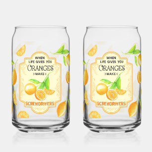 'When Life Gives You Oranges, Make Screwdrivers': Can Glass
