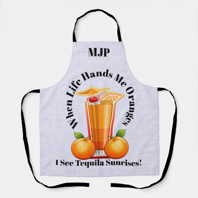 When Life Hands You  ... Apron (Front)