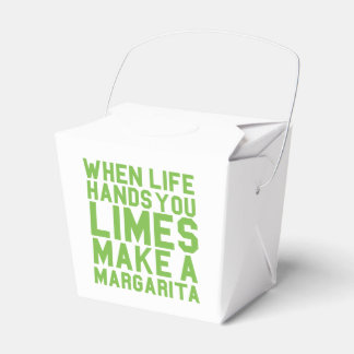 When Life Hands you Limes Make a Margarita Favour Box
