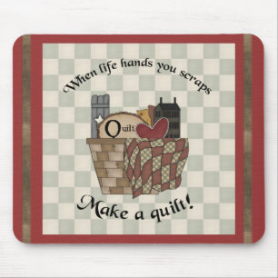 When Life Hands You Scraps Mouse Mat