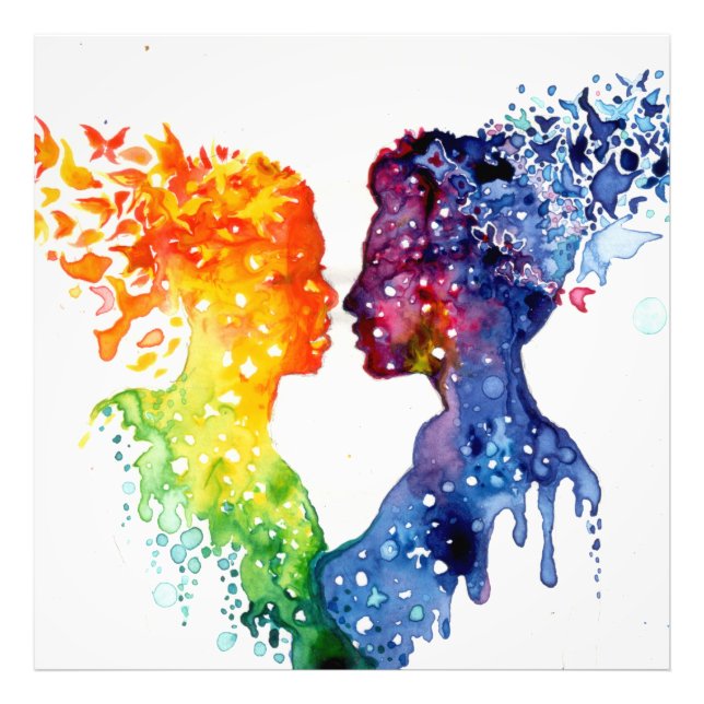 when love gives you butterflies photo print (Front)