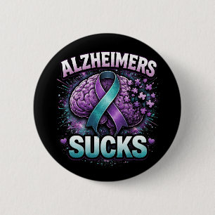 When Memories Fade 6 Cm Round Badge