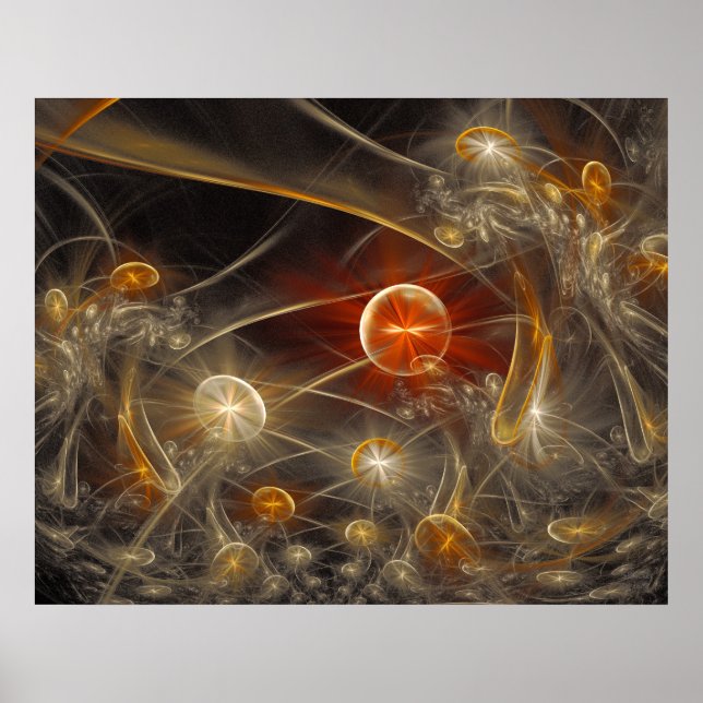 'When Mushrooms Dream' Poster (Front)