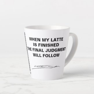 When my latte is finished latte mug