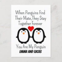 When Penguins Find Their Mate They Stay Together