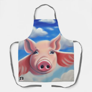 When Pigs Fly Apron
