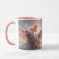 When Pigs Fly Custom Monogram