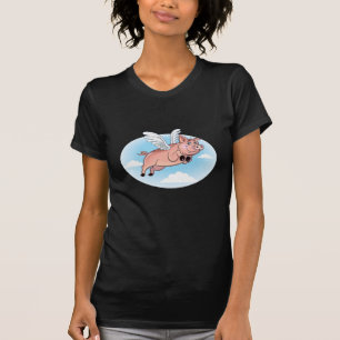 When Pigs Fly, Fun Happens T-Shirt