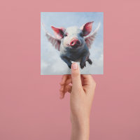 When pigs fly