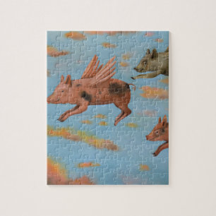 When Pigs Fly Jigsaw Puzzle
