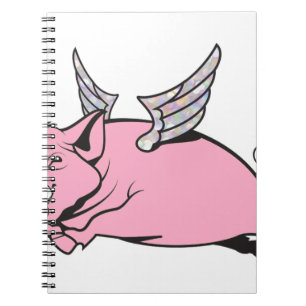when pigs fly notebook