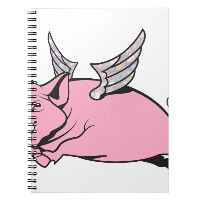 when pigs fly notebook (Front)