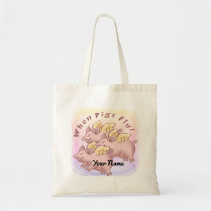 When Pigs Fly Tote Bag