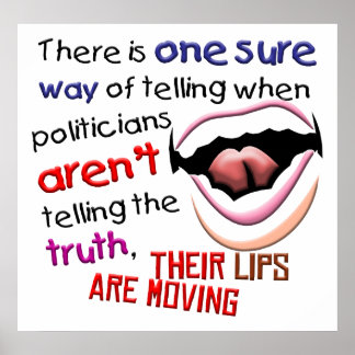When Politicians Tell the Truth Poster