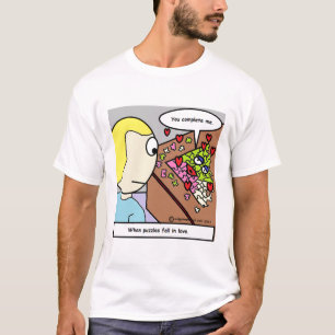 When Puzzles Fall in Love T-Shirt