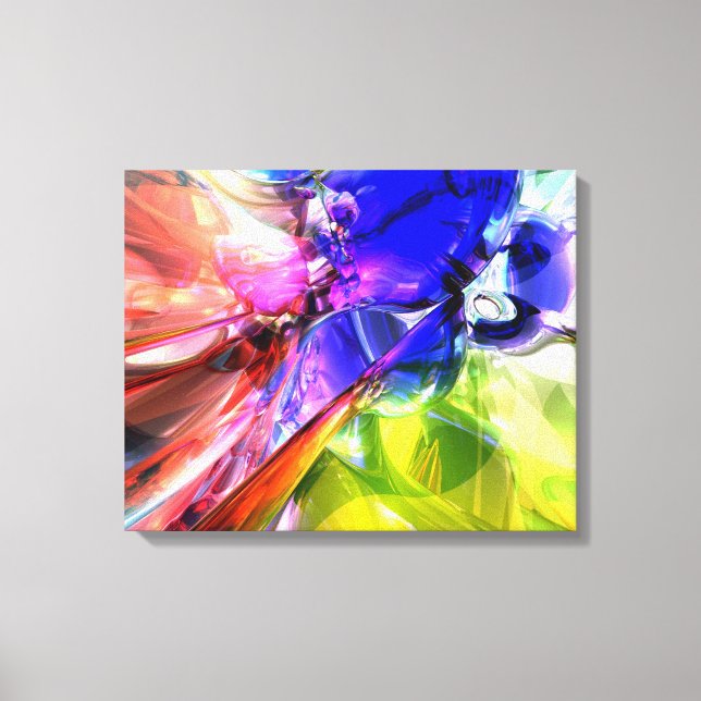 When Rainbows Collide Canvas Print (Front)