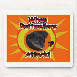 When Rottweilers Attack :p Mouse Mat