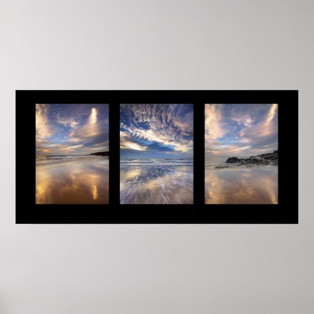 When sky and sea meet. poster (Front)