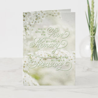 When Someone You Love Becomes a Treasured Memory Card