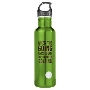 When the Going Gets Tough - Go Golfing! 710 Ml Water Bottle