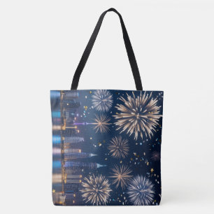 When the Lights Begin to Fall Tote Bag