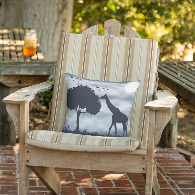 When the Moon Whispers to the Giraffe Cushion (Chair)